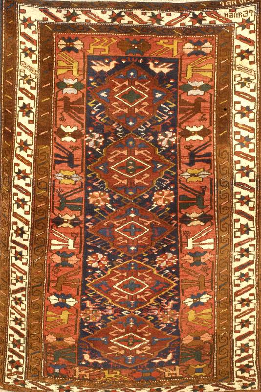 Kazak Kuba, Kaukasus, um 1910, Wolle auf Wolle, ca.155 x 112cm, SchÄtzwert: 2500.- EURO, EHZ: 2-3