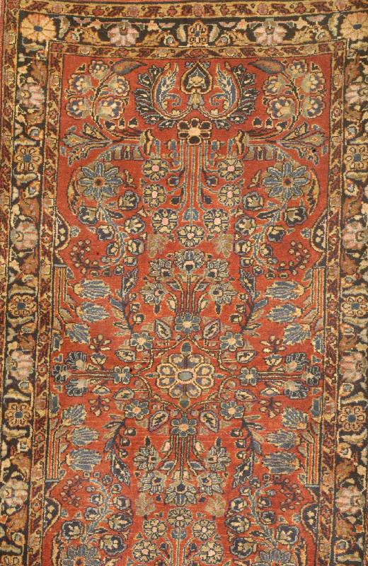 Sarogh Us Re-import, Persien, um 1910, Wolle auf Baumwolle, ca. 146 x 77 cm, SchÄtzwert: 2200.- EURO, EHZ: 3