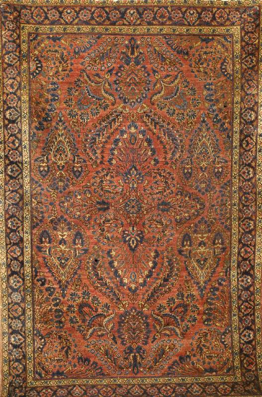 Sarogh Fein Us-Reimport, Persien, um 1900, Wolle auf Baumwolle, ca. 154 x 101 cm, SchÄtzwert: 3500.- EURO, EHZ: 3-4.