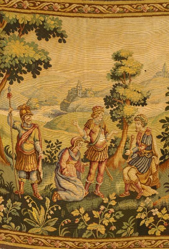 Gobelin, um 1900, ca.150 x 150 cm, ShÄtzwert: 2200 Euro, EHZ:3