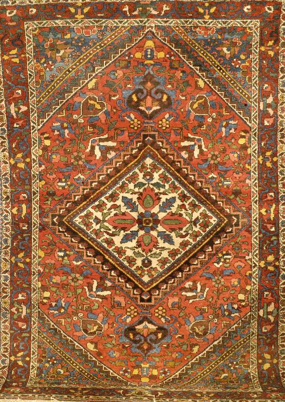 Bachtiar Alt, Persien, um 1930, Wolle auf Baumwolle, ca. 213 x 145 cm, SchÄtzwert: 1500.- EURO, EHZ: 3