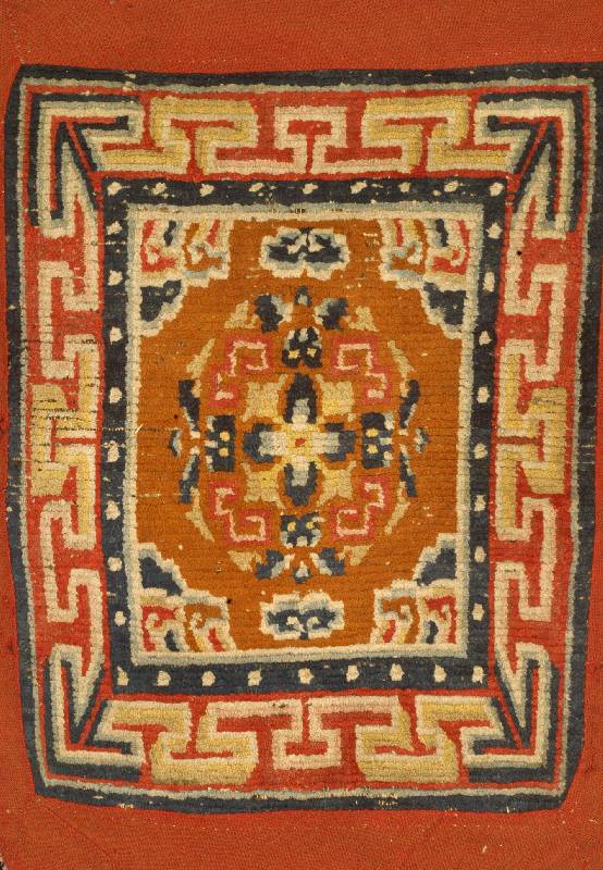 Tibet, um 1890, Wolle, ca. 80 x 60 cm, SchÄtzwert: 1700.- EURO, EHZ: 4