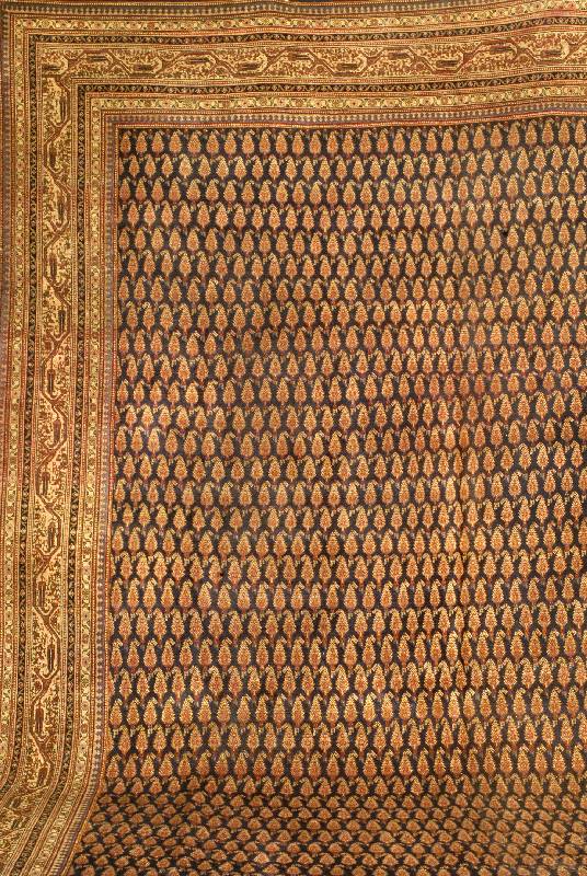 Serabend, Persien, um 1940, Wolle auf Baumwolle, ca. 440 x 330 cm, Schätzwert: 4900.- EURO, EHZ: 3-4