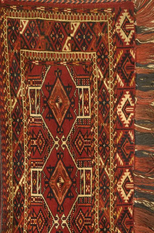 Torba Fein, Turkmenistan, um 1900, Wolle auf Wolle, ca. 90 x 40 cm, SchÄtzwert: 1550.- EURO, EHZ: 2