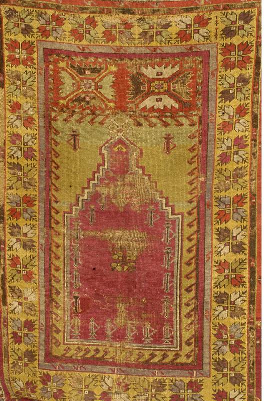 Kirshehir, TÜrkei, um 1900, Wolle auf Wolle, ca. 152 x 112 cm, SchÄtzwert: 950.- EURO, EHZ: 5