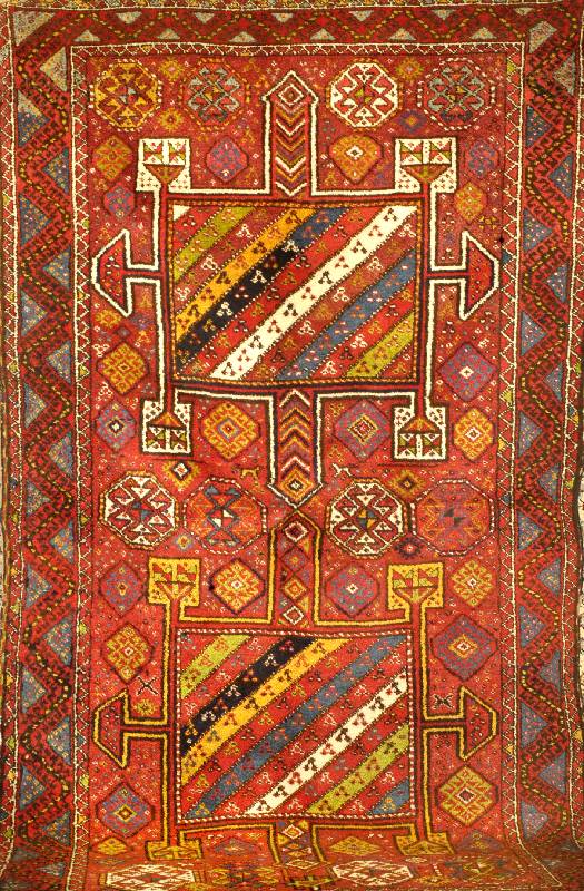 Kordi, Persien, um 1940, Wolle auf Wolle, ca. 240 x 133 cm, SchÄtzwert: 1500.- EURO, EHZ: 2-3