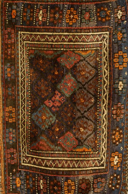 Jaf Taschenfront, Persien, um 1930, ca. 113 x 70 cm, Schätzwert: 900.- EURO, EHZ: 3-4