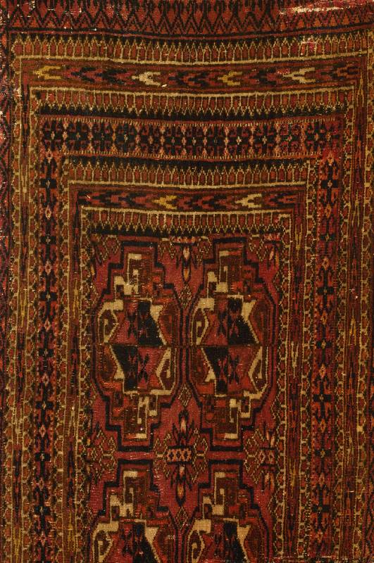 Tekke Torba, Turkmenistan, um 1900, Wolle auf Wolle, ca. 109 x 37 cm, SchÄtzwert: 1100.- EURO, EHZ: 4