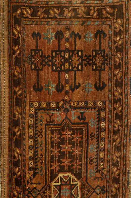 Beshir Behang, Afghanistan, um 1900, Wolle auf Wolle, ca. 160 x 53 cm, Schätzwert: 1200.- EURO, EHZ: 3-4
