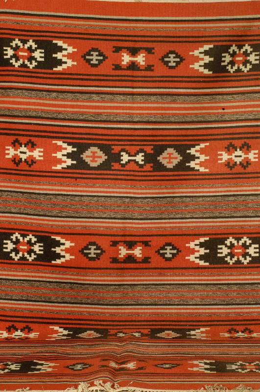 Navaho Kelim, ca. 40 Jahre, Wolle auf Baumwolle, ca. 265 x 168 cm, SchÄtzwert: 1100.- EURO, EHZ: 2