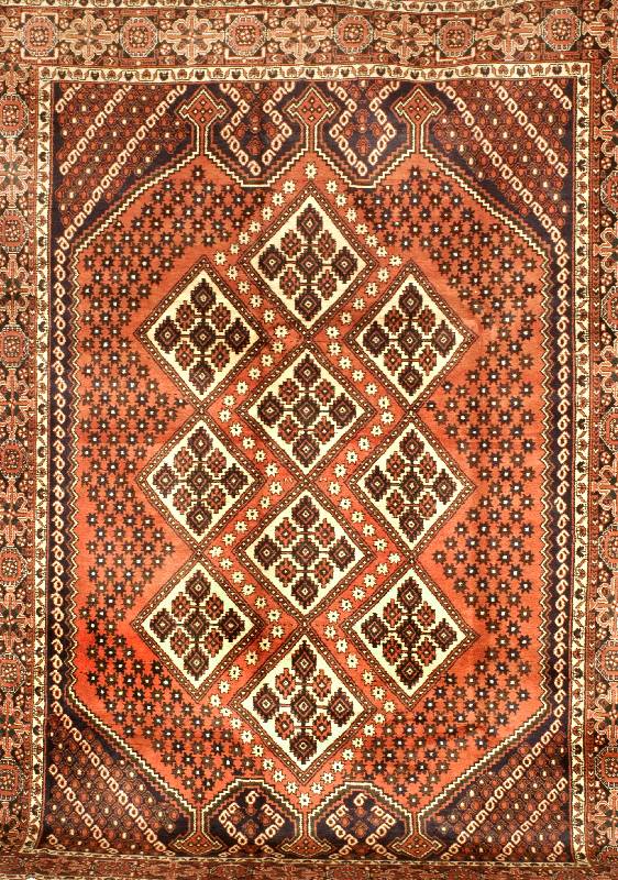 Sirjan, Persien, ca. 10 Jahre alt, Wolle au f Baumwolle, ca. 298 x 212 cm, SchÄtzwert: 850 .-EURO. Ehz: 2-3. Sehr gut erhaltener Teppich. ...