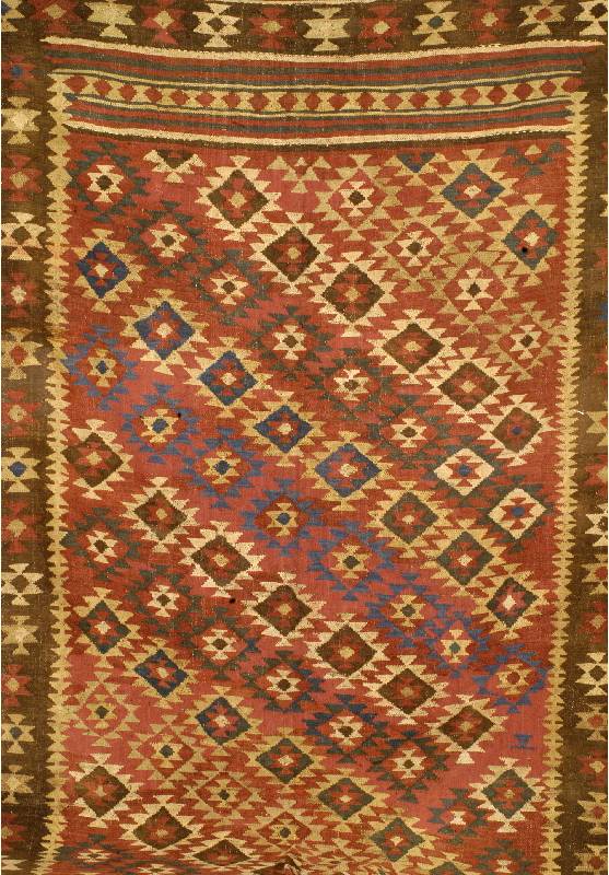 Bachtiar Kelim, Persien, um 1930, Wolle auf Wolle, ca. 250 x 150 cm, Schätzwert: 1350.- EURO, EHZ: 3