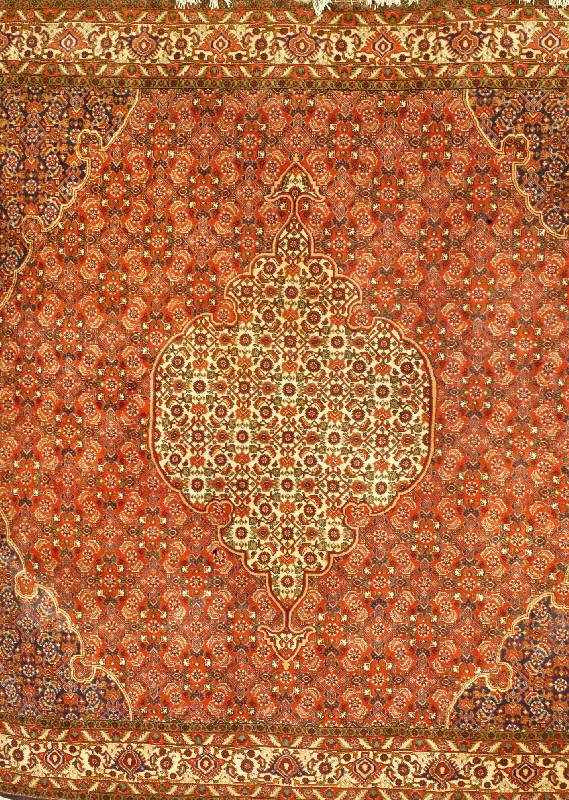Bidjar, Persien, ca. 30 Jahre, Wolle auf Baumwolle, ca. 206 x 194 cm, EHZ: 3 SchÄtzwert: 2900 EURO.