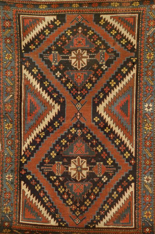 Kazak, Kaukasus, um 1900, Wolle auf Wolle, ca. 208 x 136 cm, SchÄtzwert: 2900.- EURO, EHZ: 3