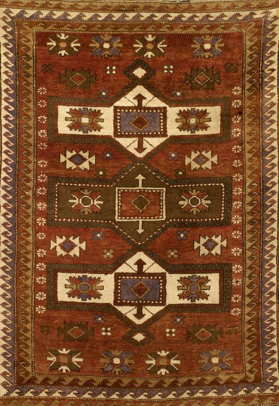 Kars, TÜrkei, ca. 40 Jahre, Wolle auf Wolle, ca. 172 x 138 cm, SchÄtzwert: 850.- EURO, EHZ: 2