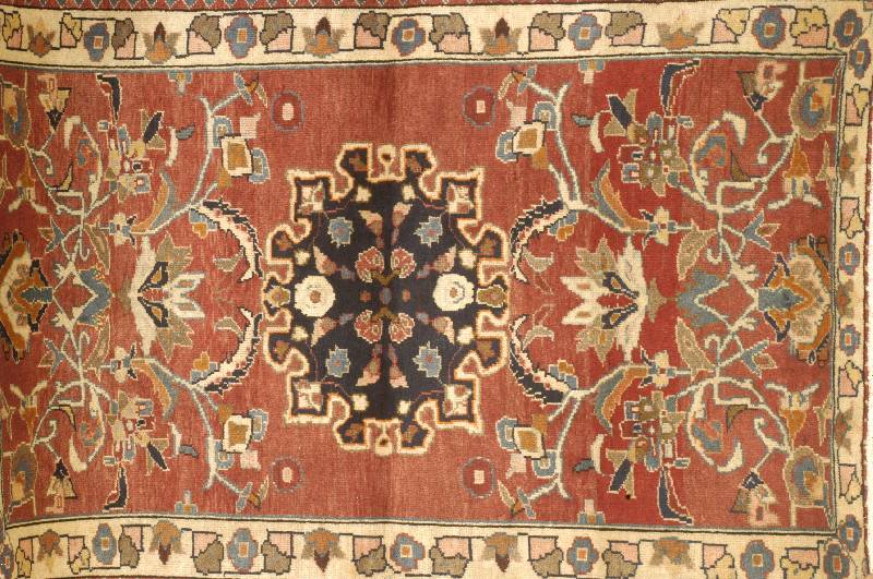 Heriz, Persien, ca. 50 Jahre, Wolle auf Baumwolle, ca. 150 x 100 cm, SchÄtzwert: 850.- EURO, EHZ: 2 (Abschluß gekÜrzt)