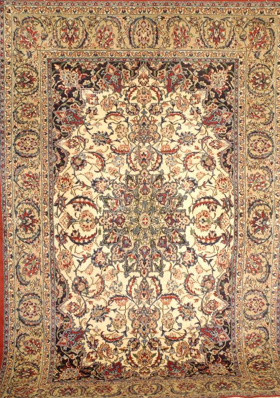 Esfahan, Persien, ca. 40 Jahre, Wolle auf Baumwolle, ca. 233 x 150 cm, SchÄtzwert: 1800.- EURO, EHZ: 2