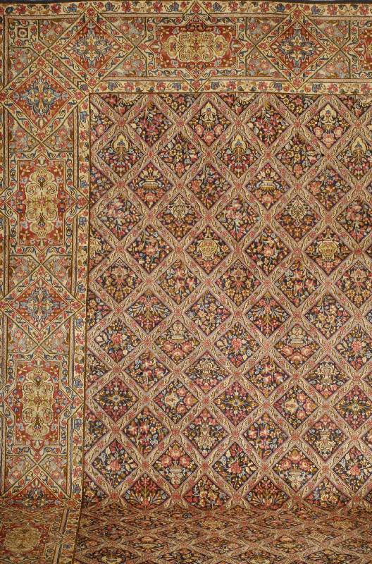 Lawar, Persien, ca. 50 Jahre, Wolle auf Baumwolle, ca. 400 x 300 cm, SchÄtzwert: 3200.- EURO, EHZ: 2-3