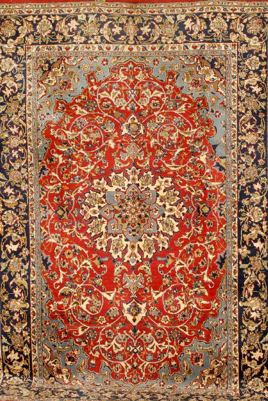 Nadjafabad, Persien, ca. 30 Jahre, Wolle auf Baumwolle, ca. 305 x 207 cm, SchÄtzwert: 650.- EURO, EHZ: 2. Teppich befindet sich in e inem gutem ...