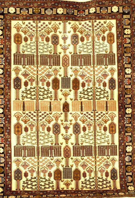 Ghom Kork, Persien, neuwertig, Korkwolle, ca. 237 x 171 cm, SchÄtzwert: 1500.- EURO, ca. 400.000 Kn/qm. Ehz: 1-2. Die gute Wolle zeichn et die ...