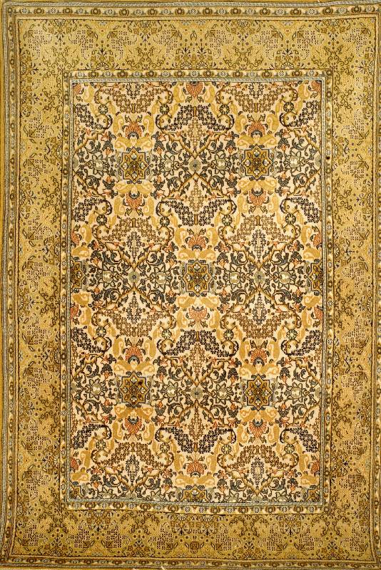 Ghom, Persien, ca. 50 Jahre, Wolle mit Seide, ca. 201 x 135 cm, SchÄtzwert: 1600.- EURO, EHZ: 3