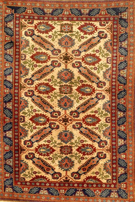 Seichur, Azerbadjan, ca. 60 Jahre, Wolle auf Baumwolle, ca. 167 x 120 cm, SchÄtzwert: 1100.- EURO, EHZ: 3, feine KnÜpfung