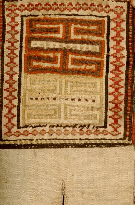 Schahsawan.Persien.Wolle auf Wolle. ca. 60 x 20.SW.850.-Euro