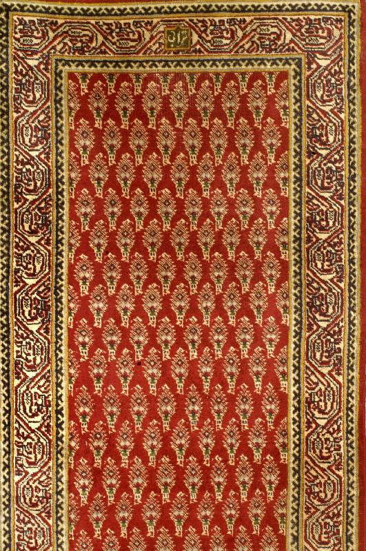 TÄbriz Sign, Persien, ca. 50 Jahre, Wolle auf Baumwolle, ca. 455 x 85 cm, SchÄtzwert: 1050.- EURO, EHZ: 3-4. Serabend Musterung.