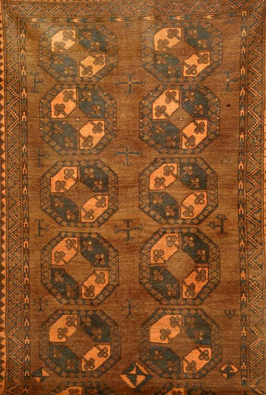 Ersari, Afghanistan, um 1910, Wolle auf Wolle, ca. 226 x 137 cm, SchÄtzwert: 2800.- EURO, EHZ: 2