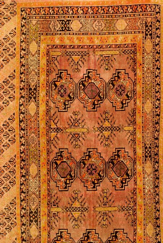 Djowal, Turkmenistan, ca. 60 Jahre, Wolle auf Wolle, ca. 193 x 103 cm, SchÄtzwert: 1200.- EURO, EHZ: 2-3