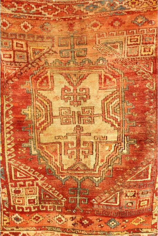 Konja, Türkei, um 1900, Wolle auf Wolle, ca. 155 x 130 cm, Schätzwert: 1800.- EURO, EHZ: 4