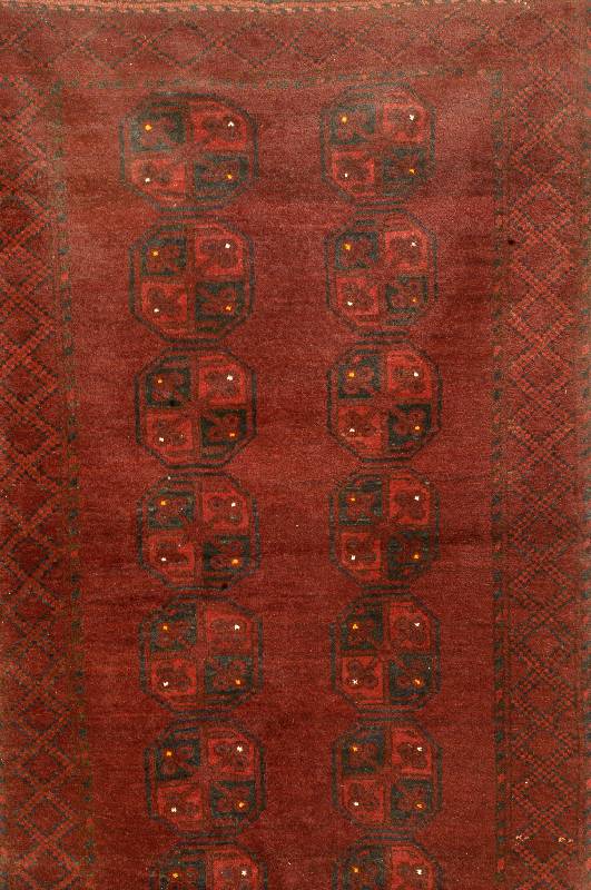 Kundz, Afghanistan, um 1910, Wolle auf Wolle, ca. 216 x 115 cm, SchÄtzwert: 1250.- EURO, EHZ: 2