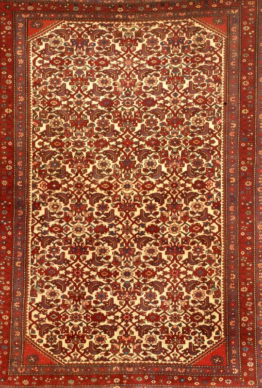 Rudbar fein, Persien, ca. 60 Jahre, Wolle auf Baumwolle, ca. 145 x 104 cm, SchÄtzwert: 1400.- EURO, EHZ: 2