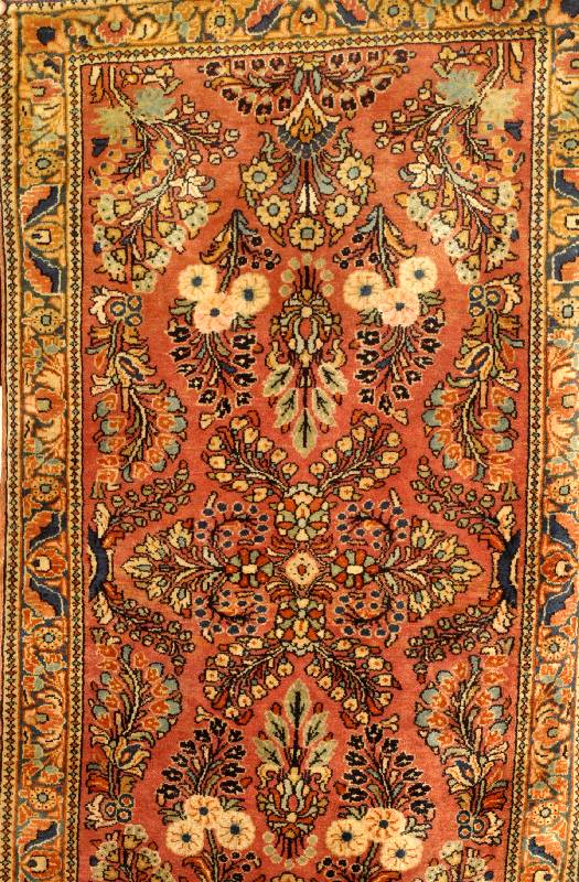 Sarogh (US Re-Import), Persien, um 1920, Korkwolle, ca. 120 x 63 cm, SchÄtzwert: 2200.- EURO, EHZ: 2, sehr guter Zustand und auzgezeic hnete ...