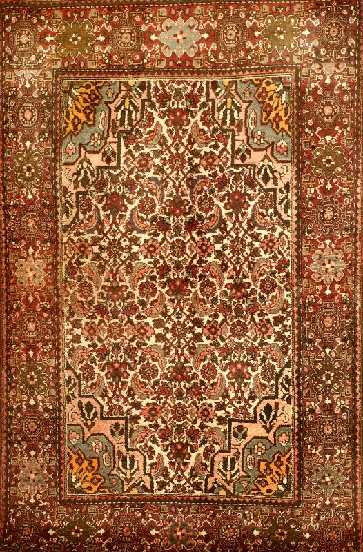 Rudbar, Persien, um 1930, Wolle auf Baumwolle, ca. 205 x 130 cm, Schätzwert: 1400.- EURO, EHZ: 3