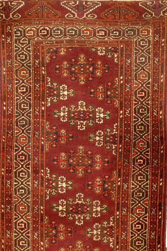 Yomuth, Turkmenistan, um 1940, Wolle auf Wolle, ca. 280 x 81 cm, SchÄtzwert: 1800.- EURO, EHZ: 3