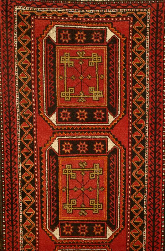 Meschgin, Persien, ca. 60 Jahre, Wolle auf Baumwolle, ca. 318 x 105 cm, Schätzwert: 1200.- EURO, EHZ: 3