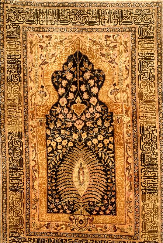 Ägypten, ca. 30 Jahre, Wolle auf Baumwolle, ca. 183 x 118 cm, SchÄtzwert: 1100.- EURO, EHZ: 2.(Paradiestor-Teppich)