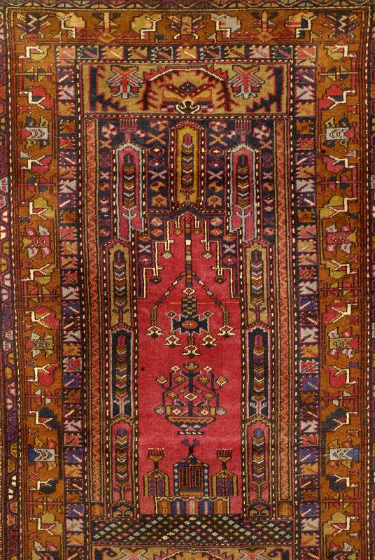Avanos, Türkei, um 1920, Wolle auf Wolle, ca. 190 x 113 cm, Schätzwert: 1200.- EURO, EHZ: 3
