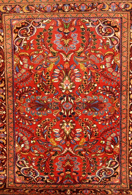Lilian, Persien, ca. 60 Jahre, Wolle auf Baumwolle, ca. 203 x 159 cm, SchÄtzwert: 2800.- EURO, EHZ: 3