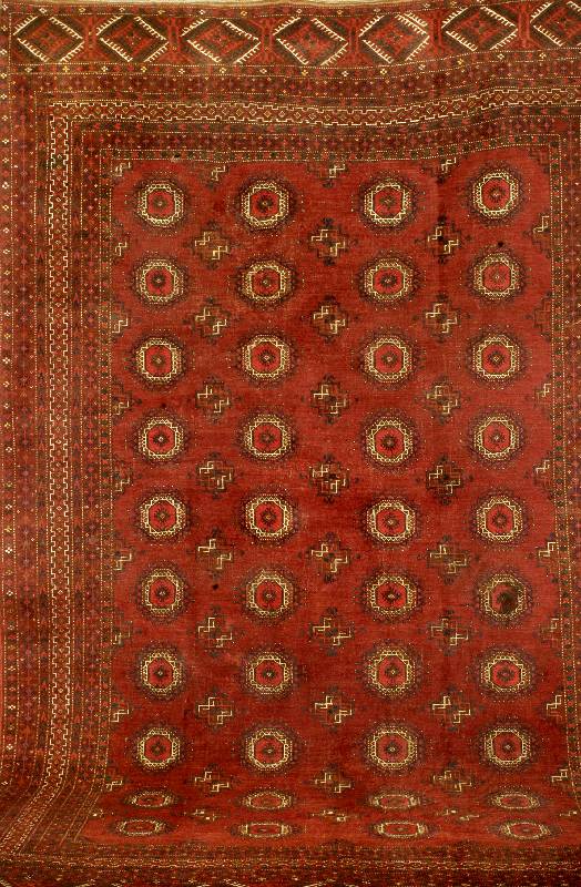 Salor, Afghanistan, um 1910, Wolle auf Wolle, ca. 360 x 232 cm, Schätzwert: 2900.- EURO, EHZ: 4