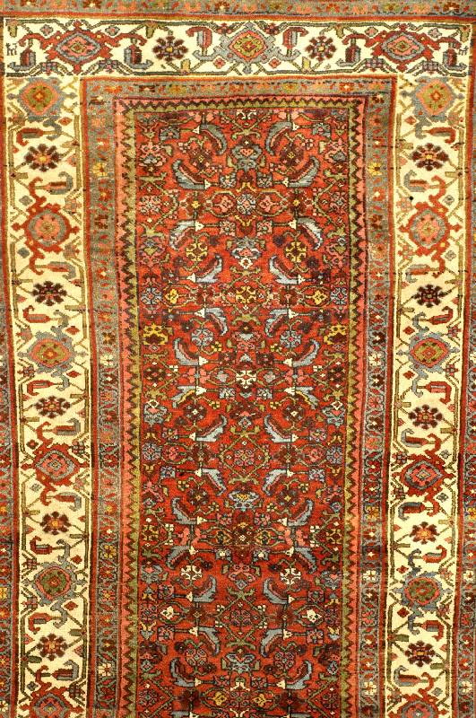 Kordi, Persien, ca. 60 Jahre, Wolle auf Wolle, ca. 343 x 106 cm, Schätzwert: 1600.- EURO, EHZ: 2-3