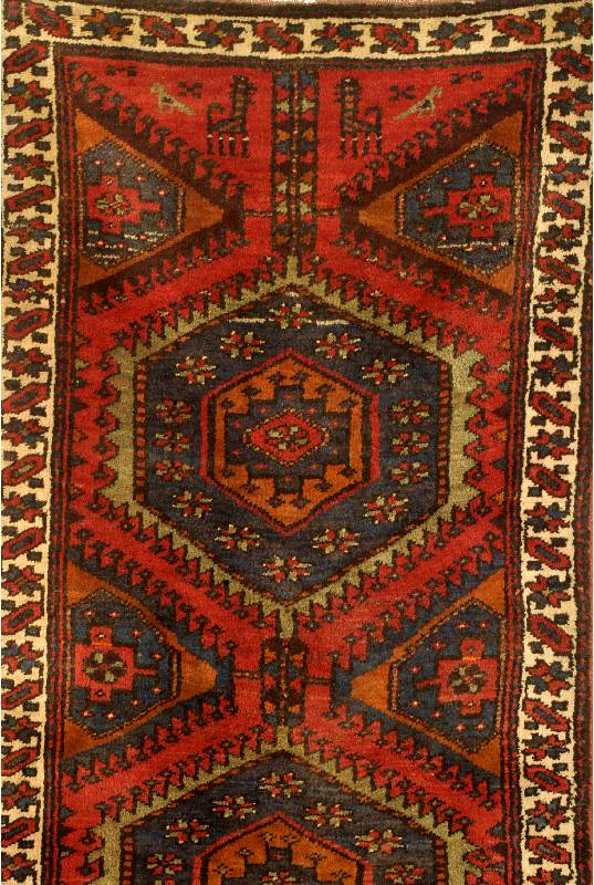 Azerbajan, Russland, um 1930, Wolle auf Wolle, ca. 280 x 107 cm, Schätzwert: 1400.- EURO, EHZ: 3