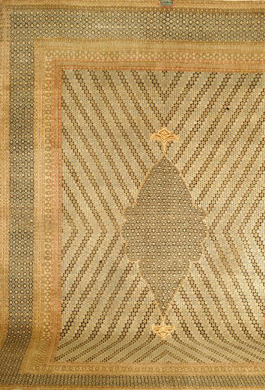 Kerman Alt sign., Persien, ca. 60 Jahre, Wolle auf Baumwolle, ca. 345 x 240 cm, SchÄtzwert: 2500.- EURO, EHZ: 3. Ein Sehr auße rgewÖhnliches ...
