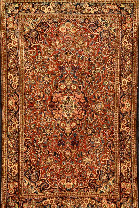 Keschan Alt, Persien, ca. 60 Jahre, Wolle auf Baumwolle, ca. 200 x 129 cm, Schätzwert: 1100.- EURO, EHZ: 3-4