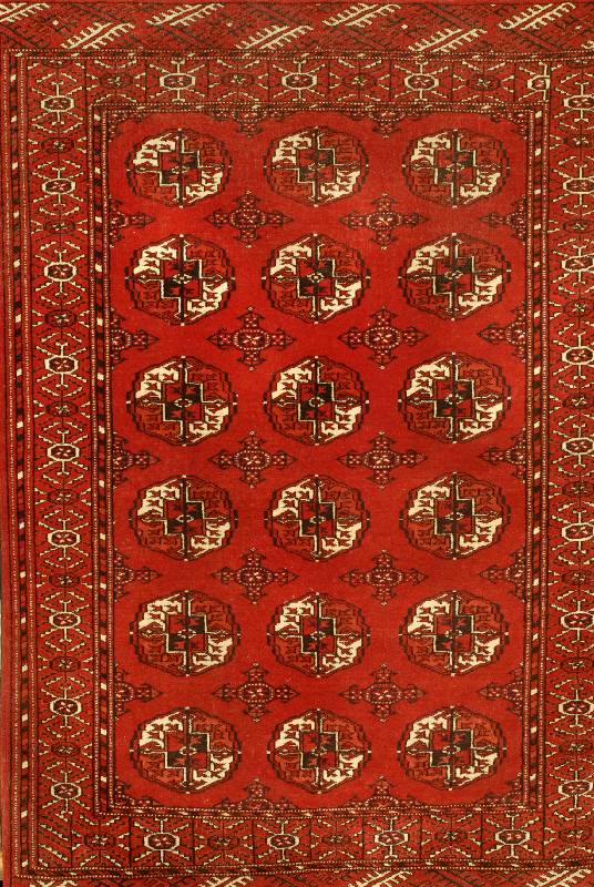 Buchara, Russland, ca. 50 Jahre, Wolle auf Wolle, ca. 150 x 105 cm, Schätzwert: 500.- EURO, EHZ: 2