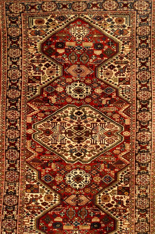 Shirwan, Rußland, um 1945, Wolle auf Wolle, ca. 274 x 158 cm, SchÄtzwert: 2100.- EURO, EHZ: 2