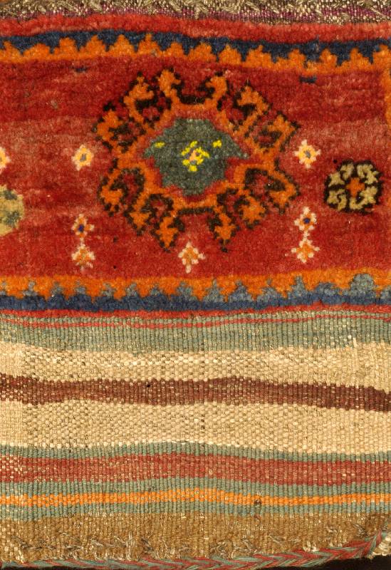 Ghaschgai Offene-Tasche Alt, Persien, um 1920, Wolle auf Wolle, ca. 33 x 18 cm, Schätzwert: 850.- EURO, EHZ: 2.Selten und Samm elwürdig.