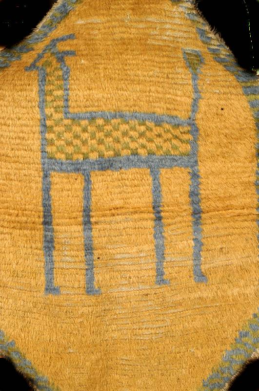 Gabbeh Antik, Persien, um 1880, Wolle auf Wolle, ca. 107 x 65 cm, EHZ: 4. Naturfarben. Schöne arbeit aus der Zeit in einer aussergew?h nlichen ...