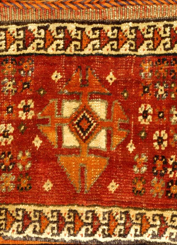Ghaschgai Tasche, Persien, um 1900, Wolle auf Wolle, ca. 35 x 29 cm, SchÄtzwert: 1100.- EURO, EHZ: 2, antik, altersbedingt guter Zusta nd.